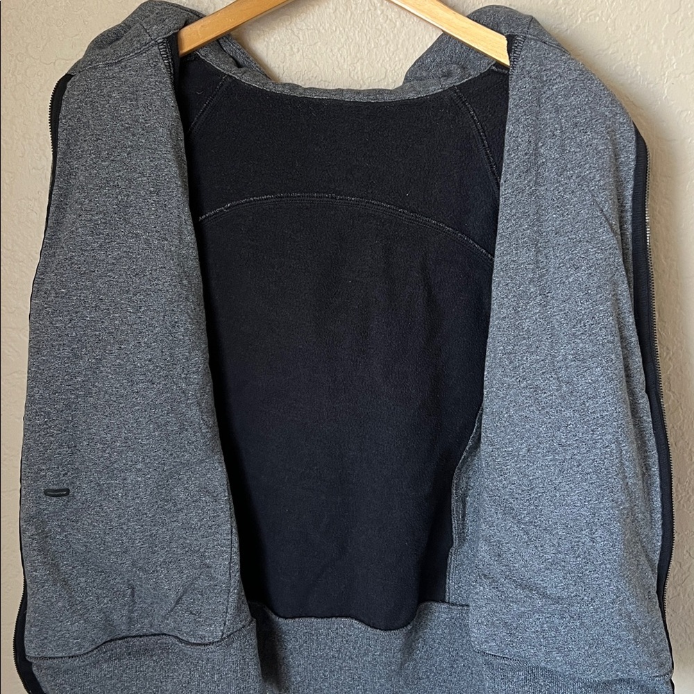 Lululemon full zip scuba hoodie heathered grey - Picture 12 of 12